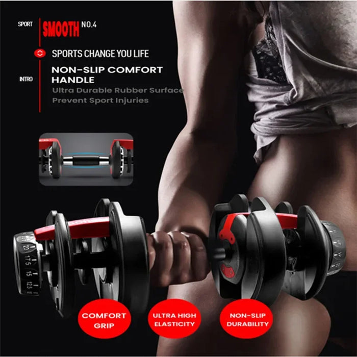 Fitness Workout Adjustable Dumbbells  for Home